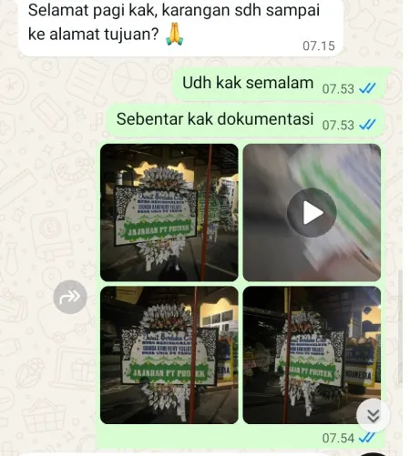 Pengiriman Papan Bunga Selamat Bandardawung Tawangmangu