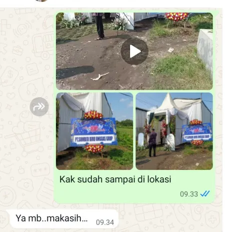 Pengiriman Karangan Bunga Bandardawung Tawangmangu