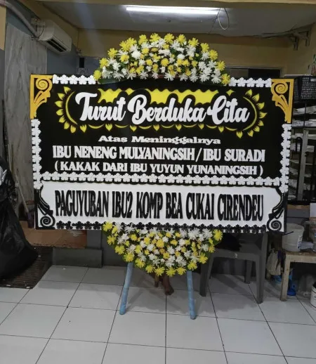 Papan Bunga Duka Bandardawung Tawangmangu