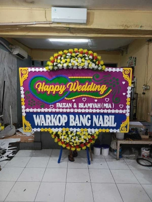 Papan Bunga di Bandardawung Tawangmangu